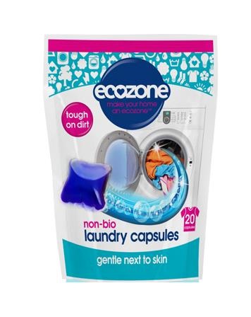 Капсулы для стирки Ecozone Non Bio 20шт